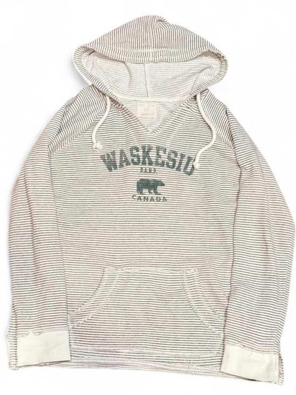 Y2K Blue 84 Striped Mockneck Hoodie